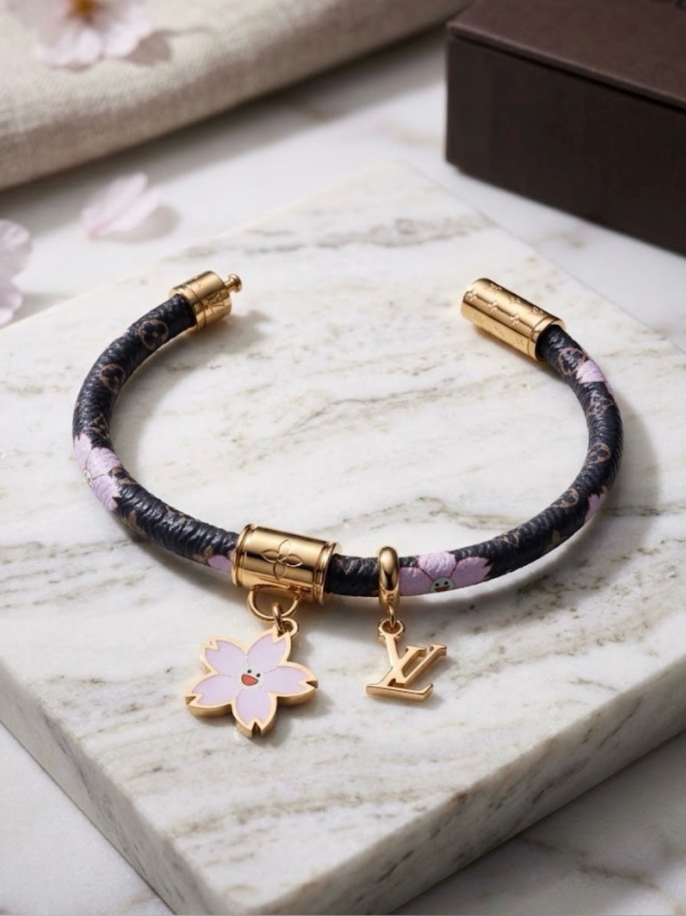 Unbranded Cherry Blossom Bracelet New no tag. Approx length 7inch